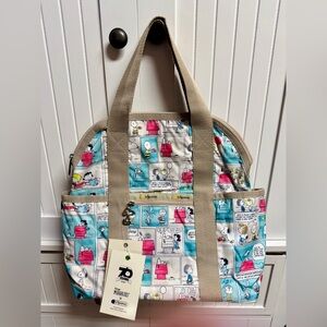 LeSportsac Peanuts Double Trouble Backpack